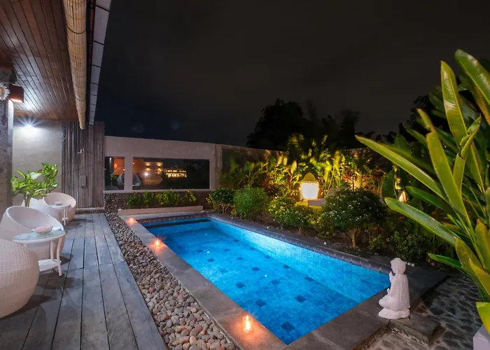 ヴィラ Luxurioese Poolvilla In Perfekt Fuer Entspannung Und Tropenflair